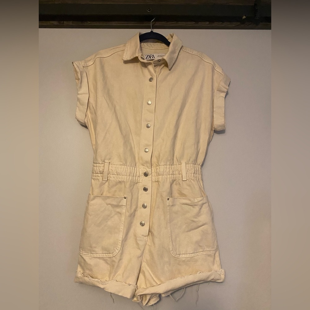Zara short sleeve romper